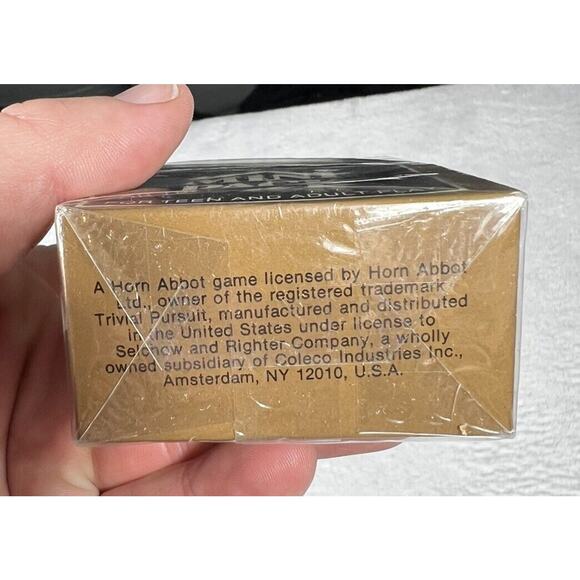 Vintage 1987 Horn Abbot Trivial Pursuit War & Victory Mini Pack Expansion Box - Picture 9 of 10